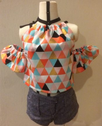 SD13 - Off Shoulder Halter Top
