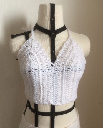 SD13 - Crochet Top Sydney (Button Back)