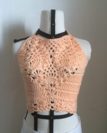 SD13 - Crochet Top Lace (Button Back)