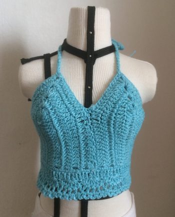 SD13 - Crochet Top Sydney with Scallop Edge (Button Back)